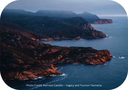 the scenic views with freycinet air tasmania in freycinet, tasmania